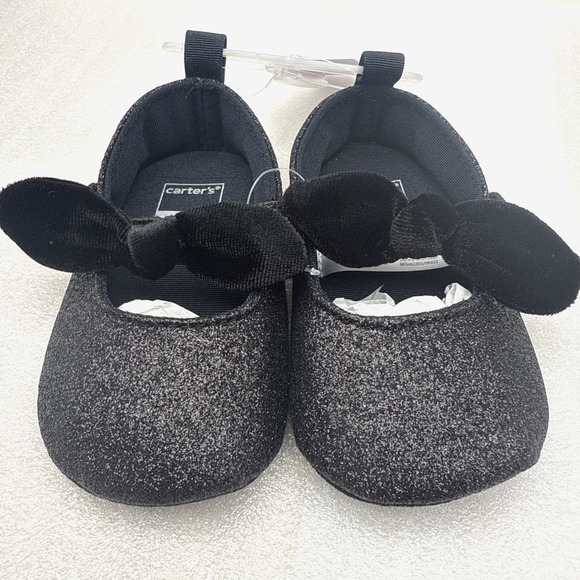 Carter's Baby & Infant Boots For Girls Black 6-9M New SEE PHOTO - Picture 1 of 16